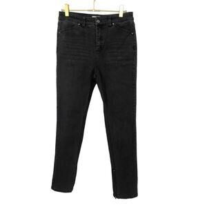 ECRU The Wilshire Black Zip Ankle Skinny Jeans Womens 27